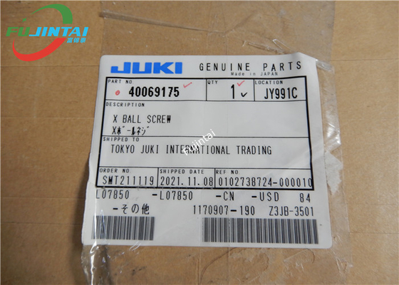 JUKI 775 ชิ้นส่วนเครื่องจักร SMT X บอลสกรู W1608-162GX-C5T 40069175